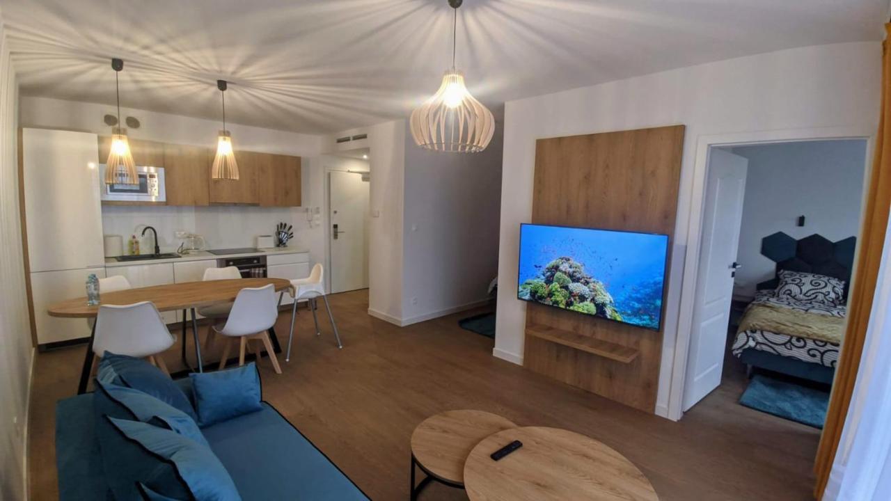 Apartament Blue , Marynarska 8 , Sarbinowo Daire Dış mekan fotoğraf